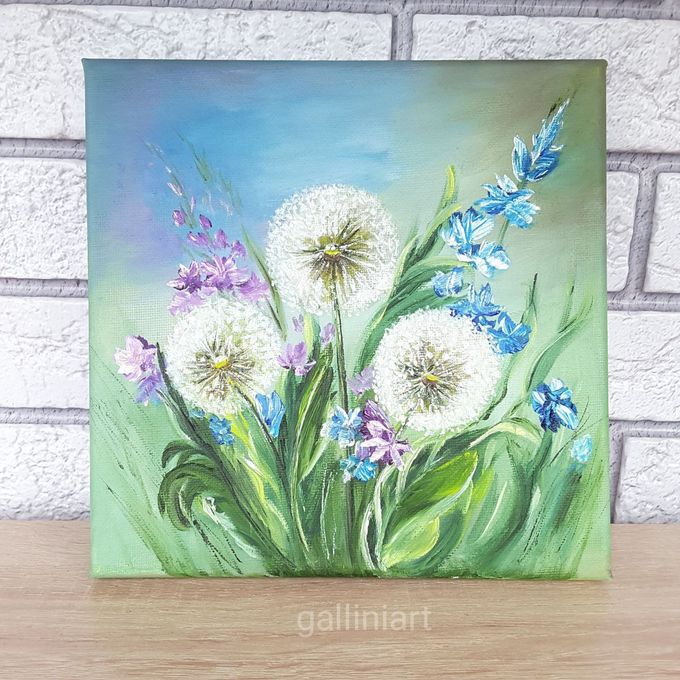Одуванчики — работа GalliniArt